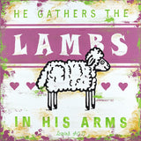 Gather The Lambs-Pink / Psalm 40:11